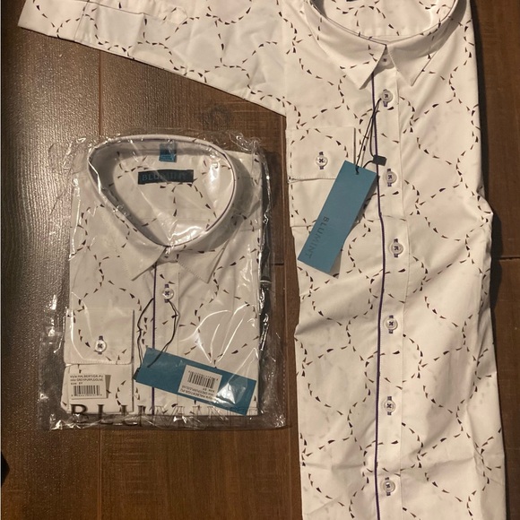 NWT BluMint Halbert Child Designer Dress Shirt; Size 5Y, 7Y, 8Y, 10Y, 12Y - Picture 1 of 4